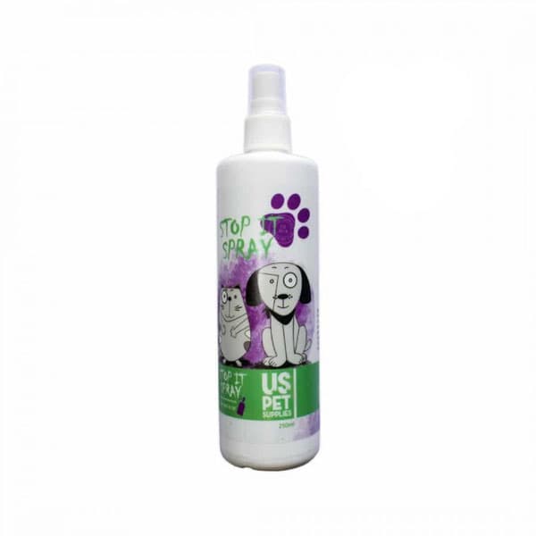اسپری استاپر سگ و گربه یو اس پت 250ml