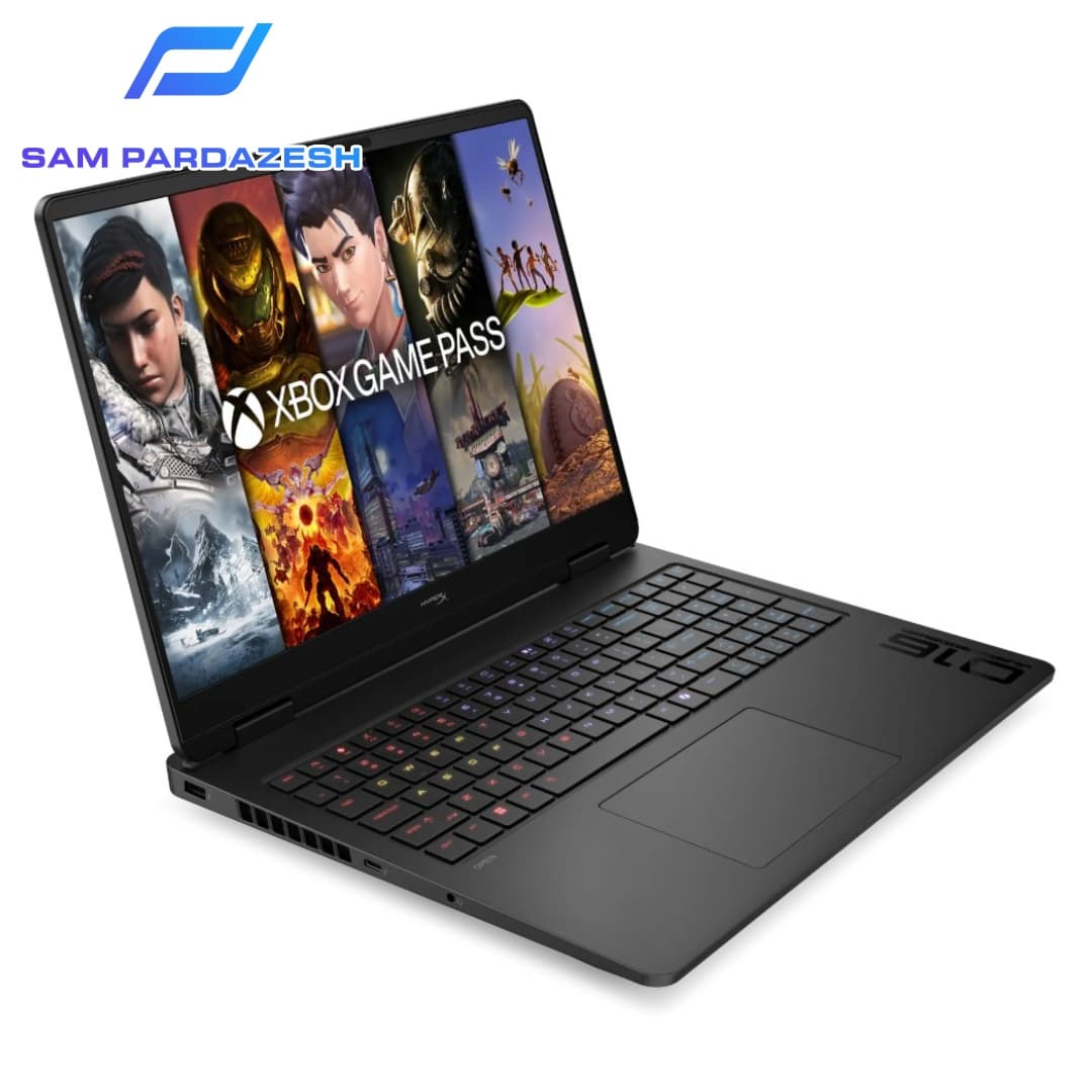 لپ تاپ گیمینگ اچ پی اومن 16 اینچی HP HyperX Omen 16 AM2013DX Core Ultra 7 356H 32GB DDR5 512GB SSD 8GB RTX5060 — تصویر ۲