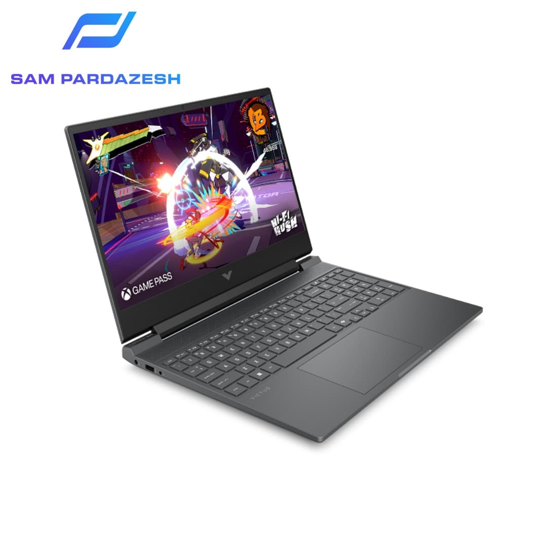 لپ تاپ گیمینگ اچ پی 15.6 اینچی Hp Victus 15 FA2114NIA Core 7 240H 64GB DDR5 1TB SSD 8GB RTX5060 — تصویر ۳