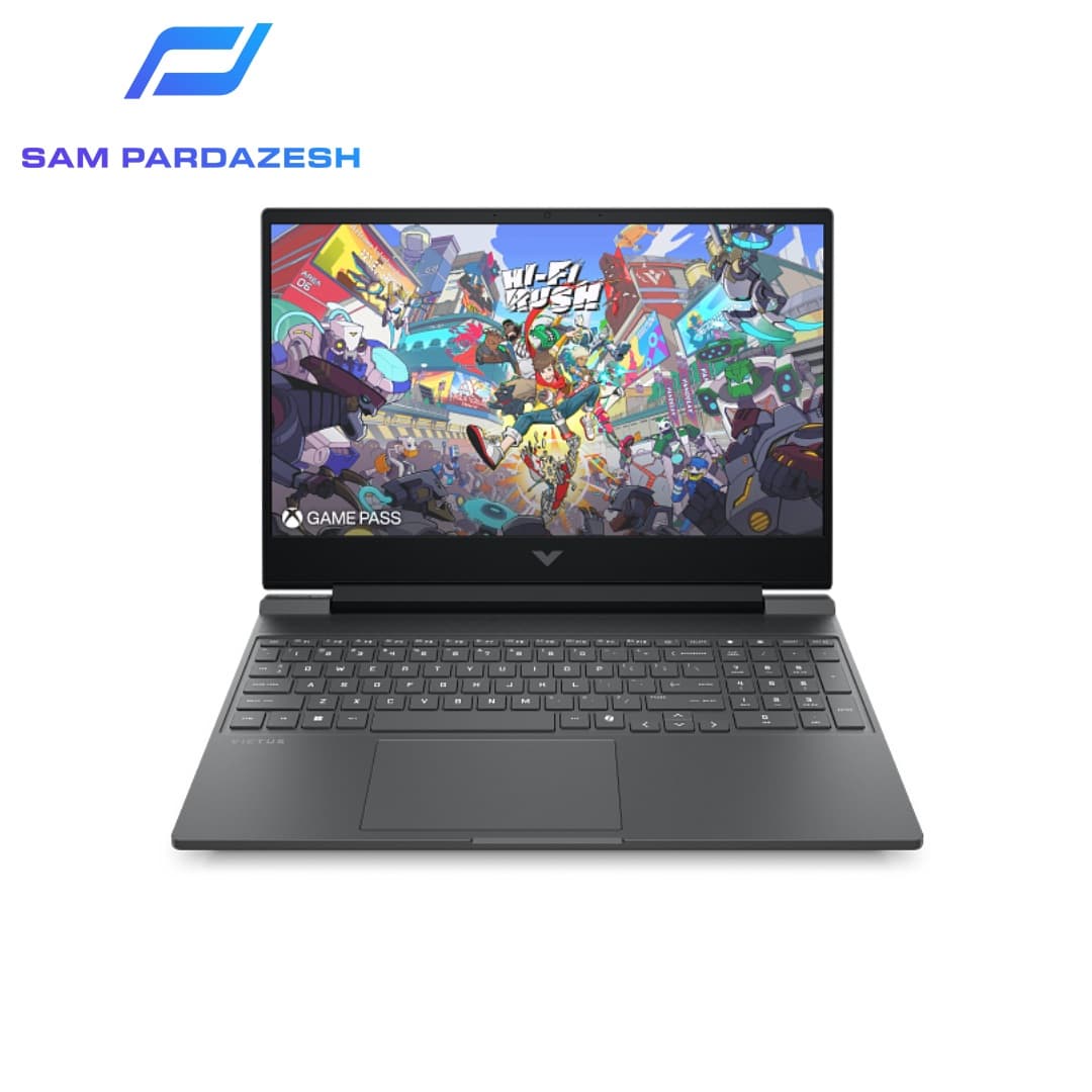 لپ تاپ گیمینگ اچ پی 15.6 اینچی Hp Victus 15 FA2082NE Core 7 240H 24GB DDR5 2TB SSD 8GB RTX5060