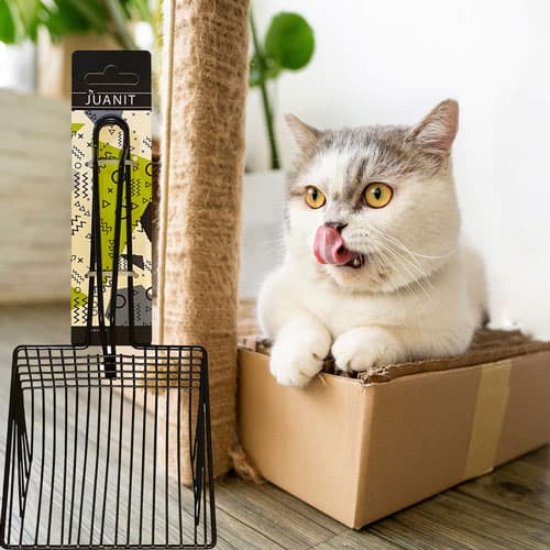 بیلچه حرفه ای فلزی خاک گربه ژوانیت — تصویر ۲