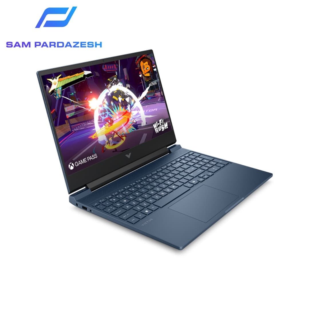 لپ تاپ گیمینگ اچ پی 15.6 اینچی Hp Victus 15 FA2081NE Core 7 240H 64GB DDR5 512GB SSD 8GB RTX5060 — تصویر ۴