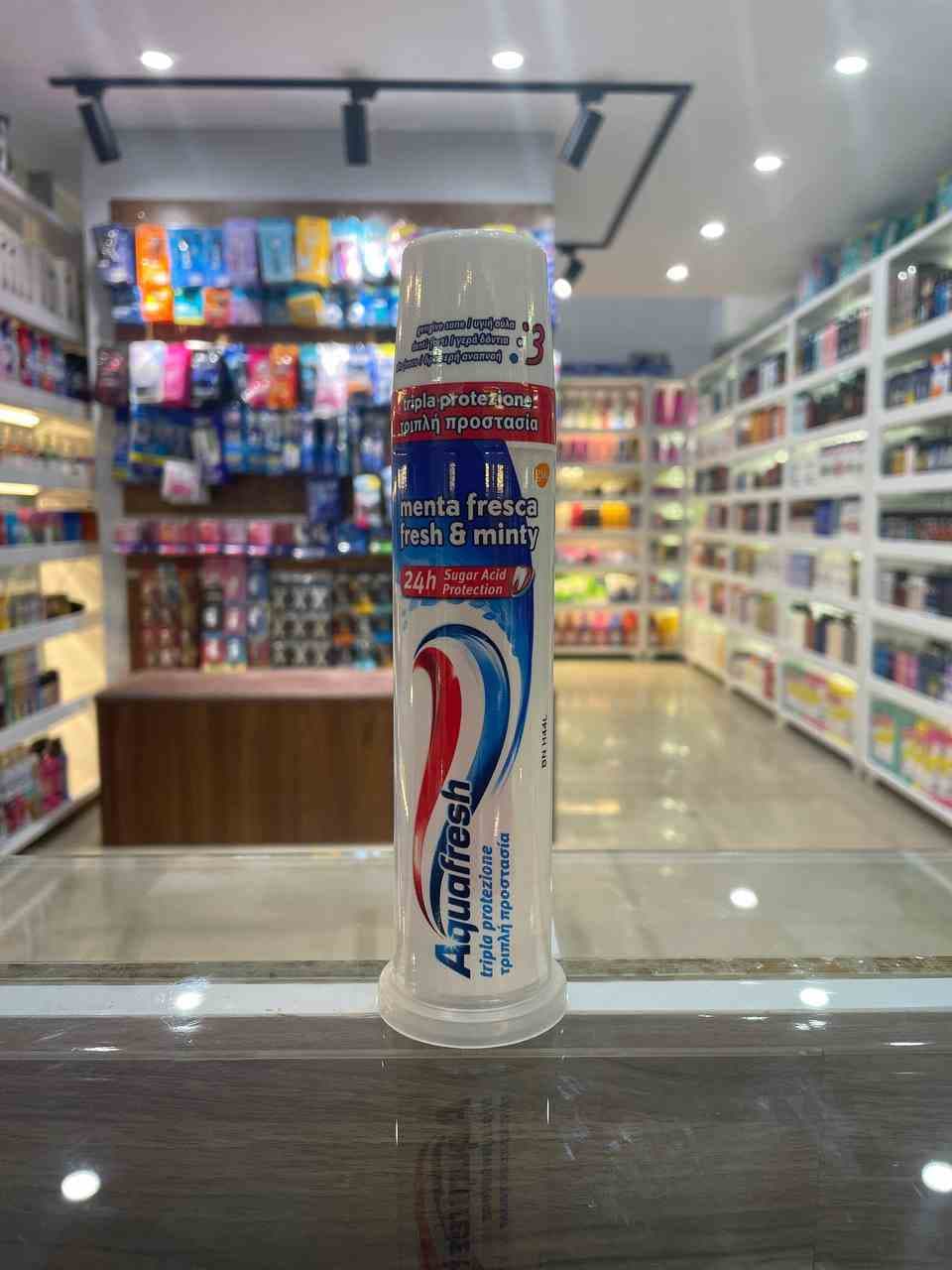 خمیردندان پمپی 100م منتا اکوافرش