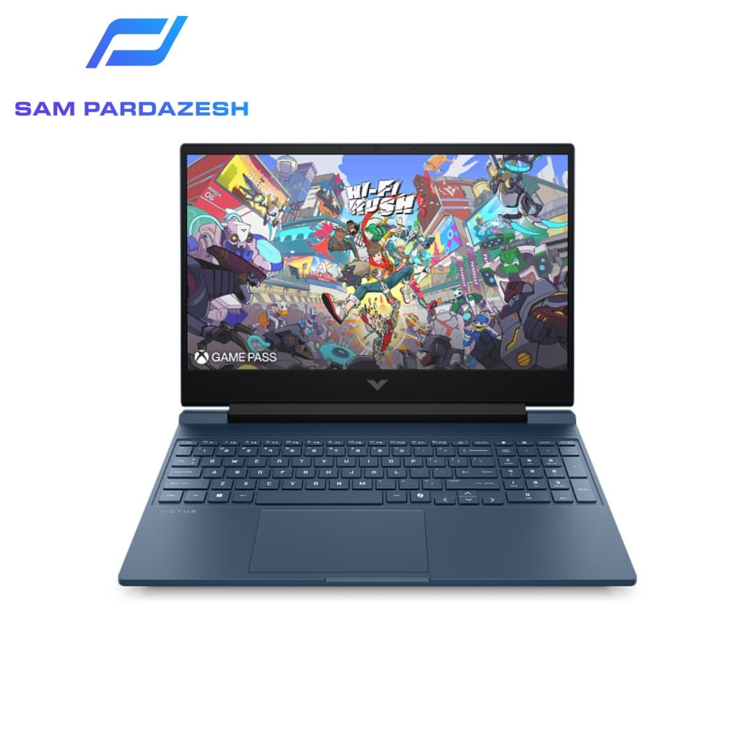 لپ تاپ گیمینگ اچ پی 15.6 اینچی Hp Victus 15 FA2081NE Core 7 240H 48GB DDR5 1TB SSD 8GB RTX5060
