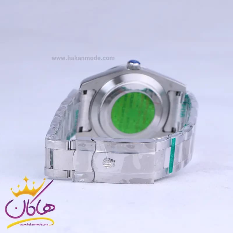 ساعت مچی رولکس اویستر مردانه فلزی تمام نقره ای 4045/3 — تصویر ۳