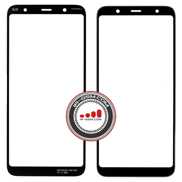 گلس تعمیراتی سامسونگ مشکی Glass Samsung A60
