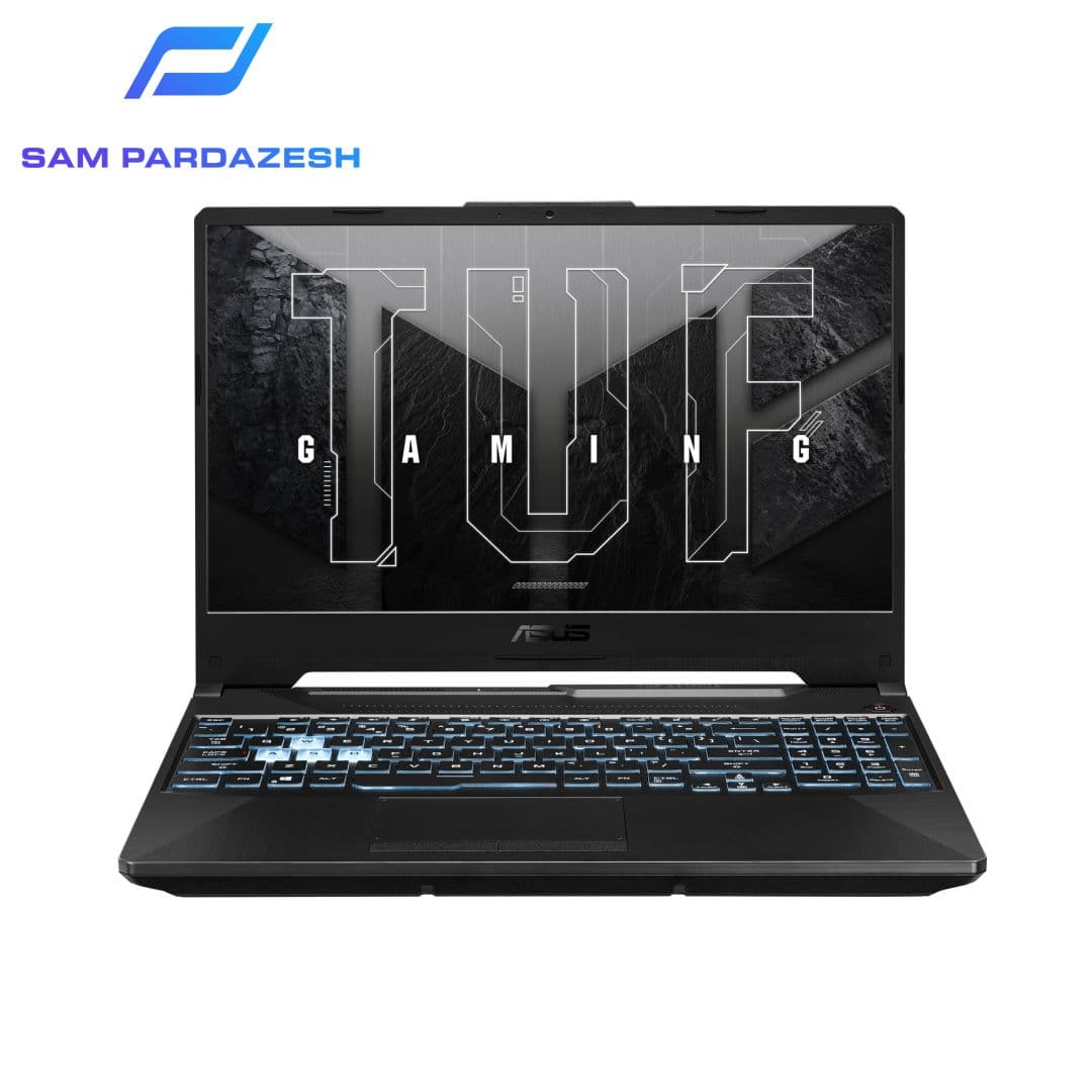 لپ تاپ گیمینگ ایسوس 15.6 اینچی Asus TUF Gaming A15 FA506NCQ Ryzen 7 170 40GB DDR5 2TB SSD 4GB RTX3050