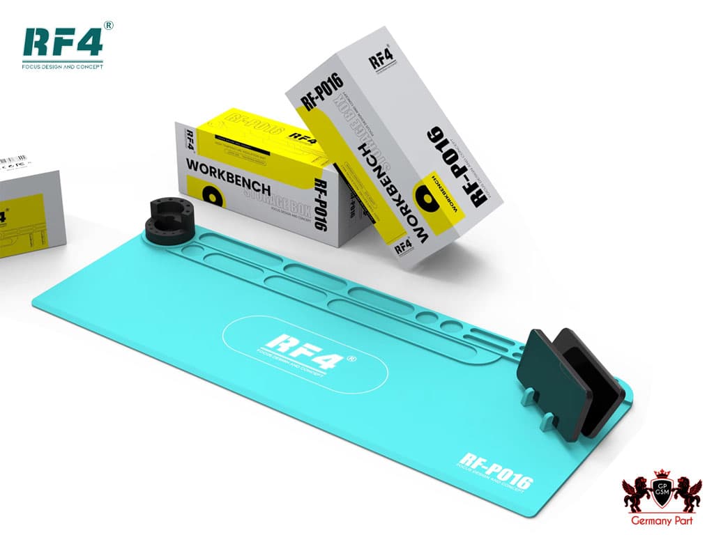 پد انتی استاتیک ضد لغزش سیلیکونی RF P016 اراف 4 – ANTI STATIC NON SLIP MAGNETIC SILICON REPAIR MAT SOLDERING MATT RF P016 RF4