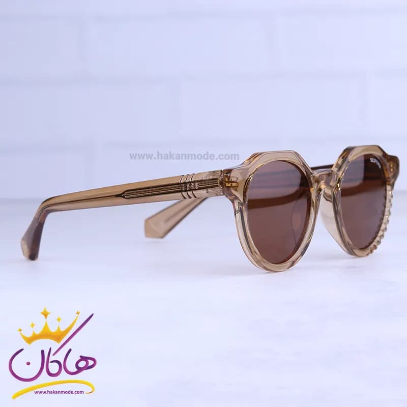 عینک آفتابی سپوری زنانه فریم استات قهوه ای 58884/5 — تصویر ۴