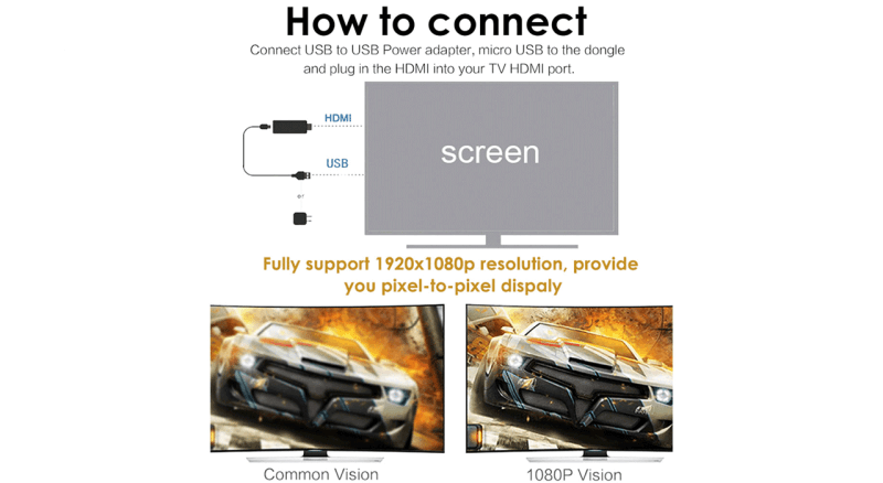 دانگل HDMI وایرلس AnyCast مدل M9 Plus — تصویر ۸