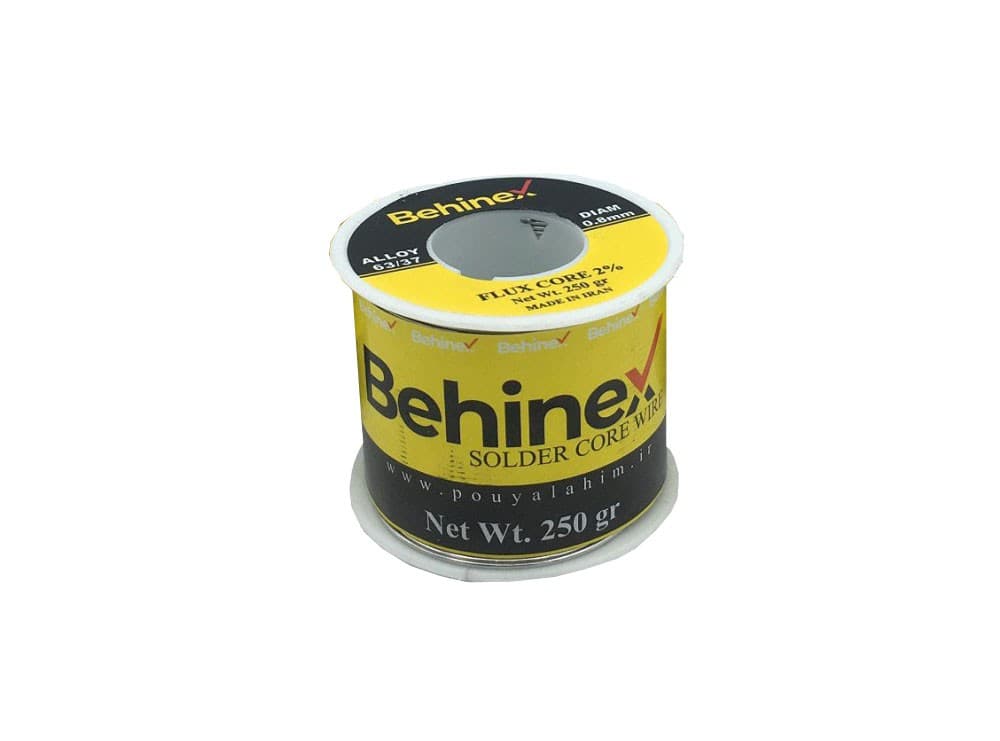 سیم لحیم 0.8 میلی متر 250 گرم مارک بهینکس