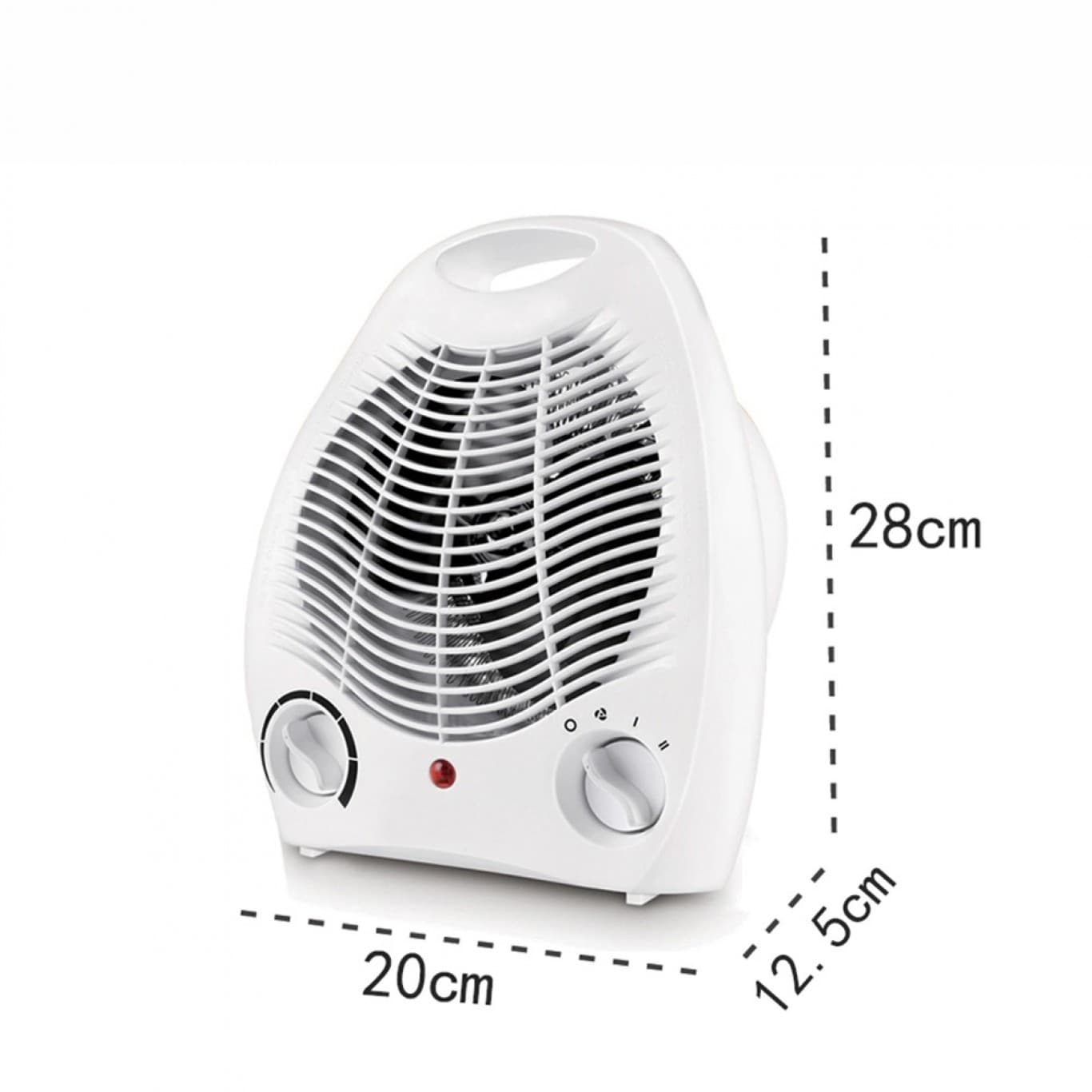 بخاری برقی فن دار مدل LQ-501 دو منظوره — تصویر ۵