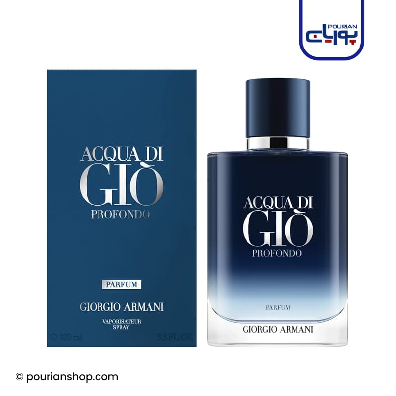 عطر ادکلن جورجیو آرمانی اکوا دی جیو پروفوندو پارفوم — تصویر ۳