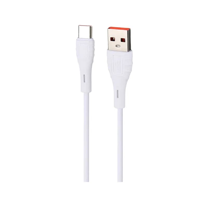 کابل شارژ USB به تایپ سی 6A فست K-85 طول 1 متر