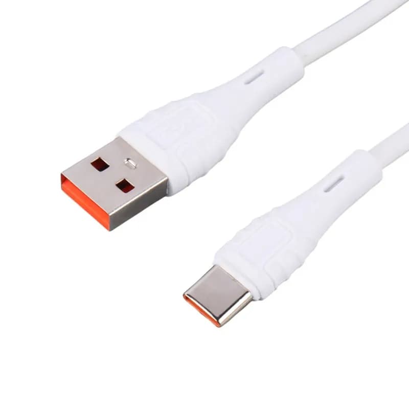 کابل شارژ USB به تایپ سی 6A فست K-85 طول 1 متر — تصویر ۲