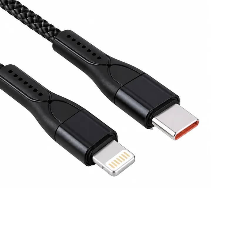 کابل شارژ Type-C به لایتنینگ آیفون فست شارژ 2.4A کین مدل K-S11 — تصویر ۲