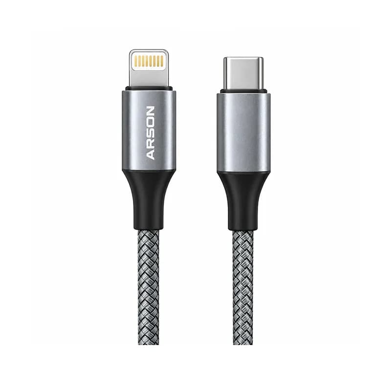 کابل شارژ Type-C به لایتنینگ آیفون 2.4A آرسون مدل LI-01