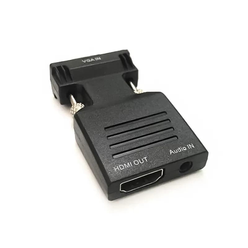 تبدیل VGA به HDMI با قابلیت انتقال صدا مدل AY22 — تصویر ۳