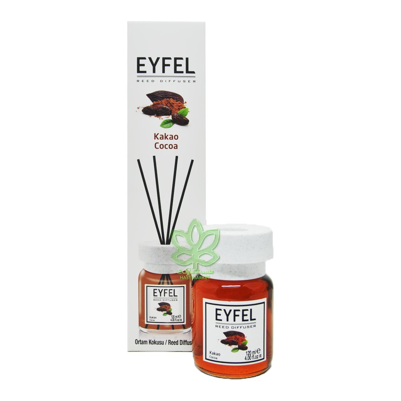 اسانس خوشبو کننده هوا رایحه کاکائو 120 میل ایفل – eyfel