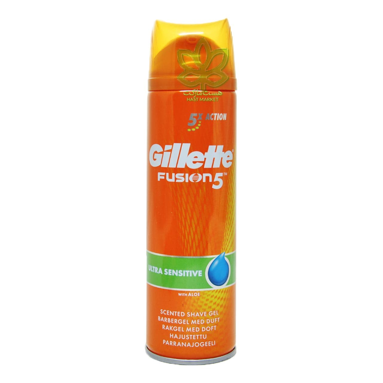فوم اصلاح فیوژن فایو اولترا سنسیتیو ( پوست های خیلی حساس ) 200 میل ژیلت – gillette
