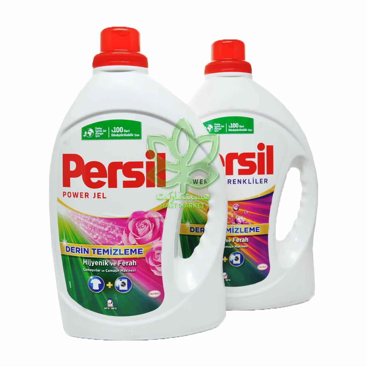 مایع لباسشویی لباس های رنگی 2/145 لیتر پاور ژل پرسیل – persil — تصویر ۲
