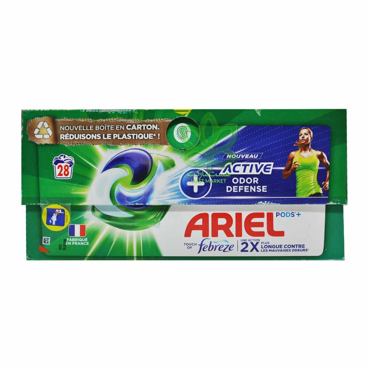 کپسول ماشین لباسشویی بالشتی آل این وان 28 عدد آریل – ariel — تصویر ۳