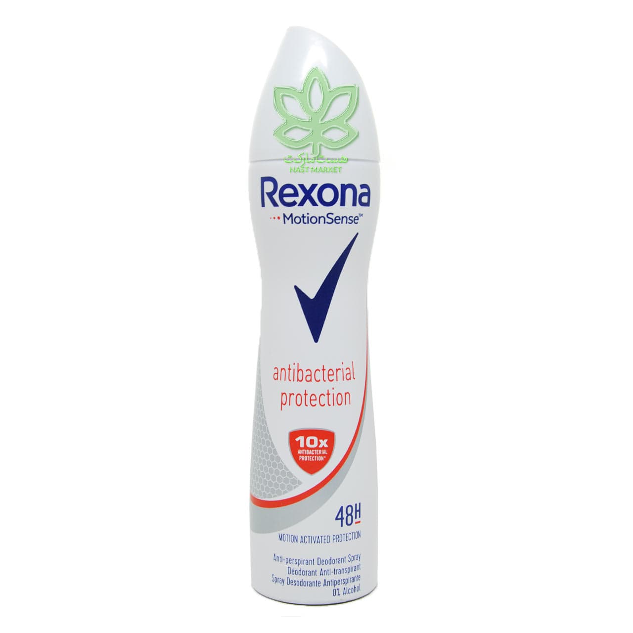 اسپری ضد تعریق آنتی باکتریال پروتکشن بدون الکل 200 میل رکسونا – rexona