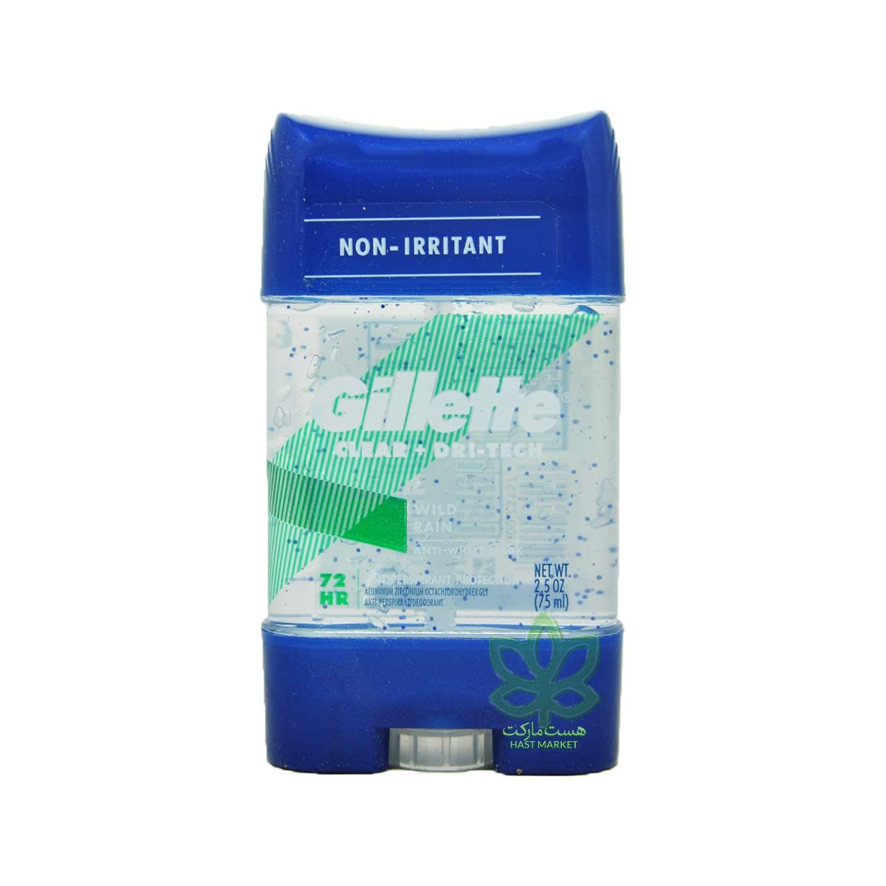 مام ژل دانه دار ضد تعریق وایلد رین 75 میل ژیلت – gillette