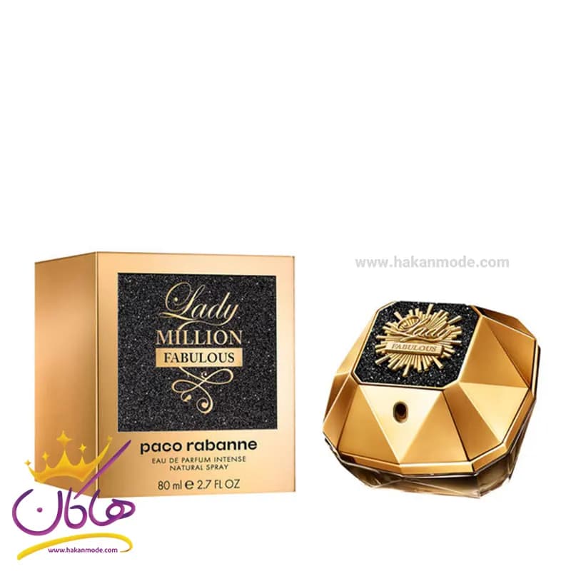 عطر ادکلن پاکورابان لیدی میلیون فابولوس زنانه 80 میل