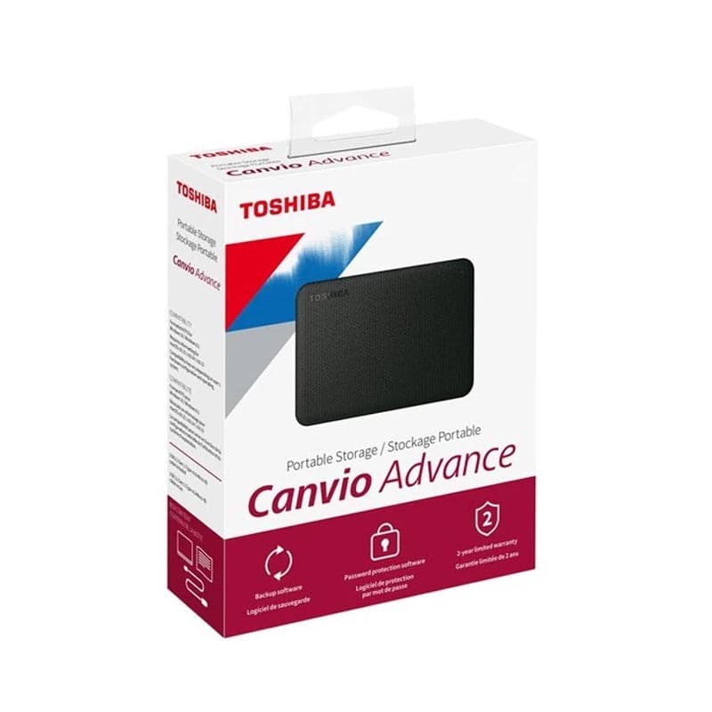 هارد دیسک اکسترنال توشیبا مدل Canvio Advance ظرفیت 4 ترابایت — تصویر ۳