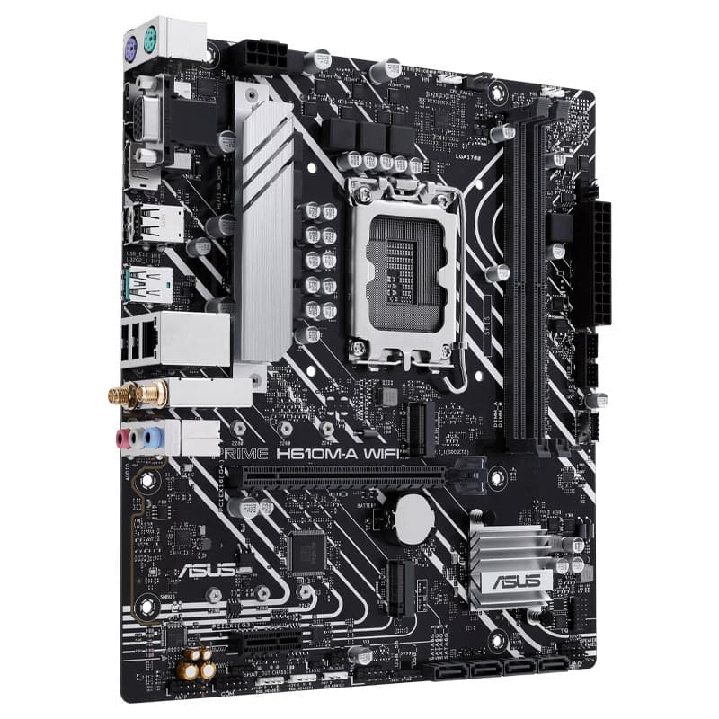 مادربورد ASUS مدل H610M-A WIFI DDR5 — تصویر ۲