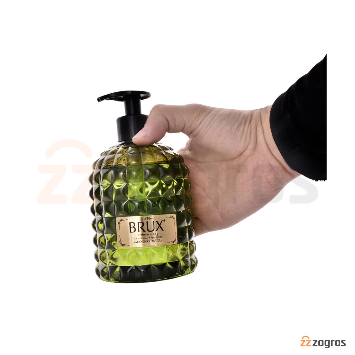 صابون مایع بروکس Brux با رایحه انبه 500 میل — تصویر ۳