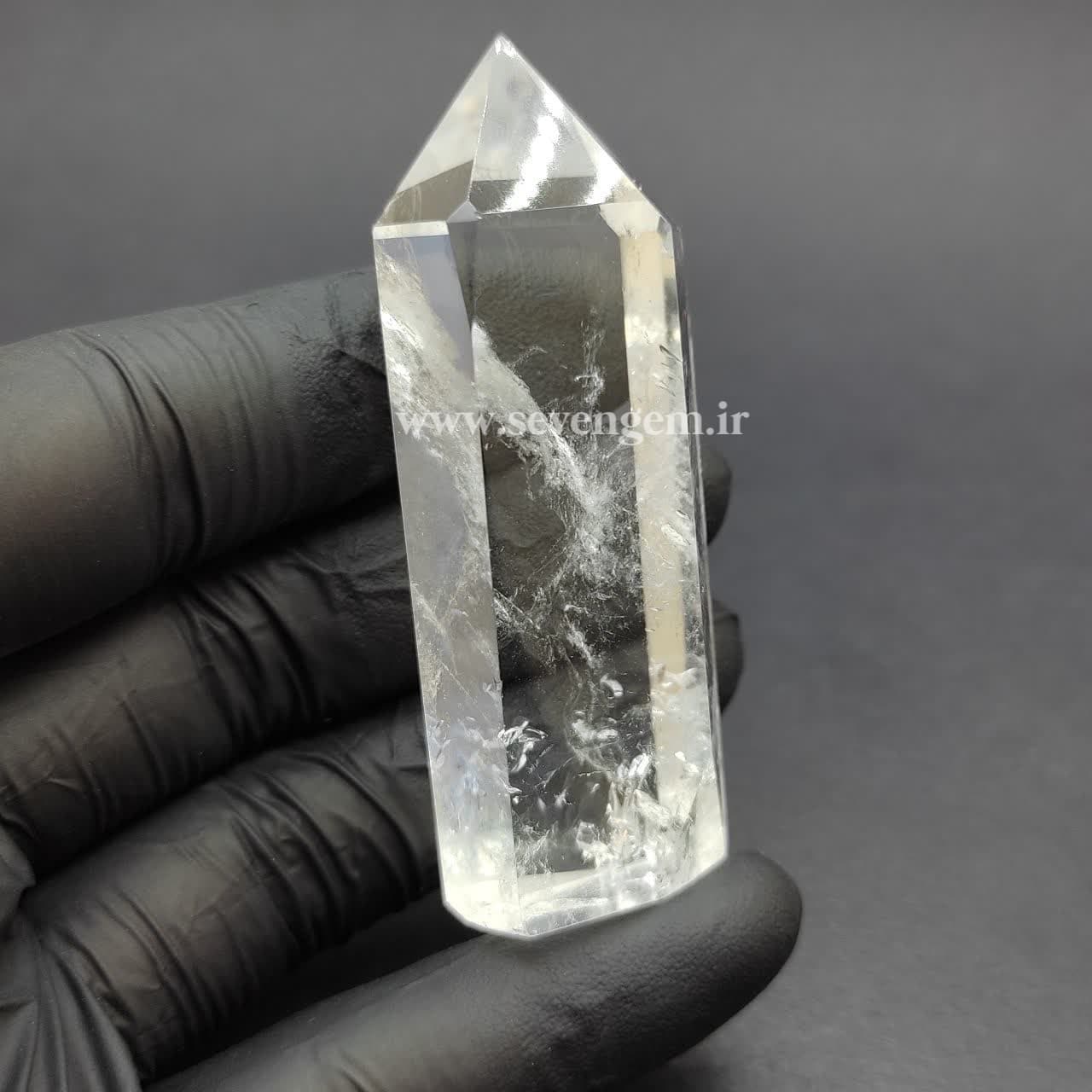 منشور سنگ کریستال کوارتز (کدA15) — تصویر ۳