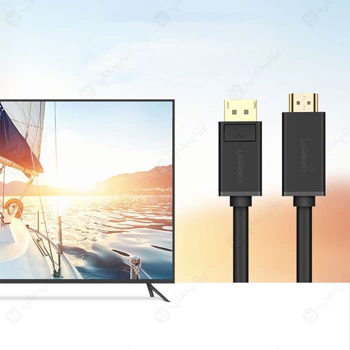 کابل DisplayPort به HDMI با رزولوشن 1080p یوگرین مدل DP101 به طول 1.5 متر — تصویر ۵