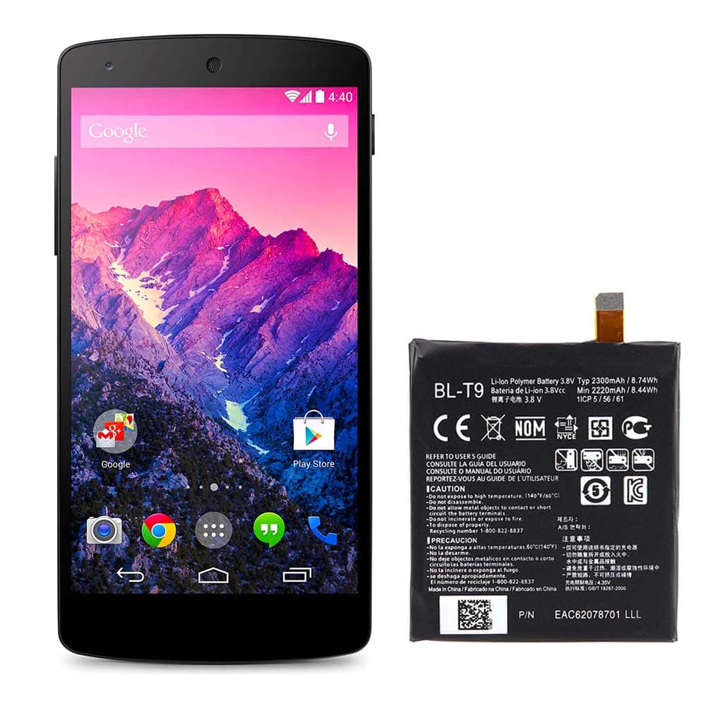 باتری اصلی گوشی نکسوس 5 ال جی LG Nexus 5 BL-T9