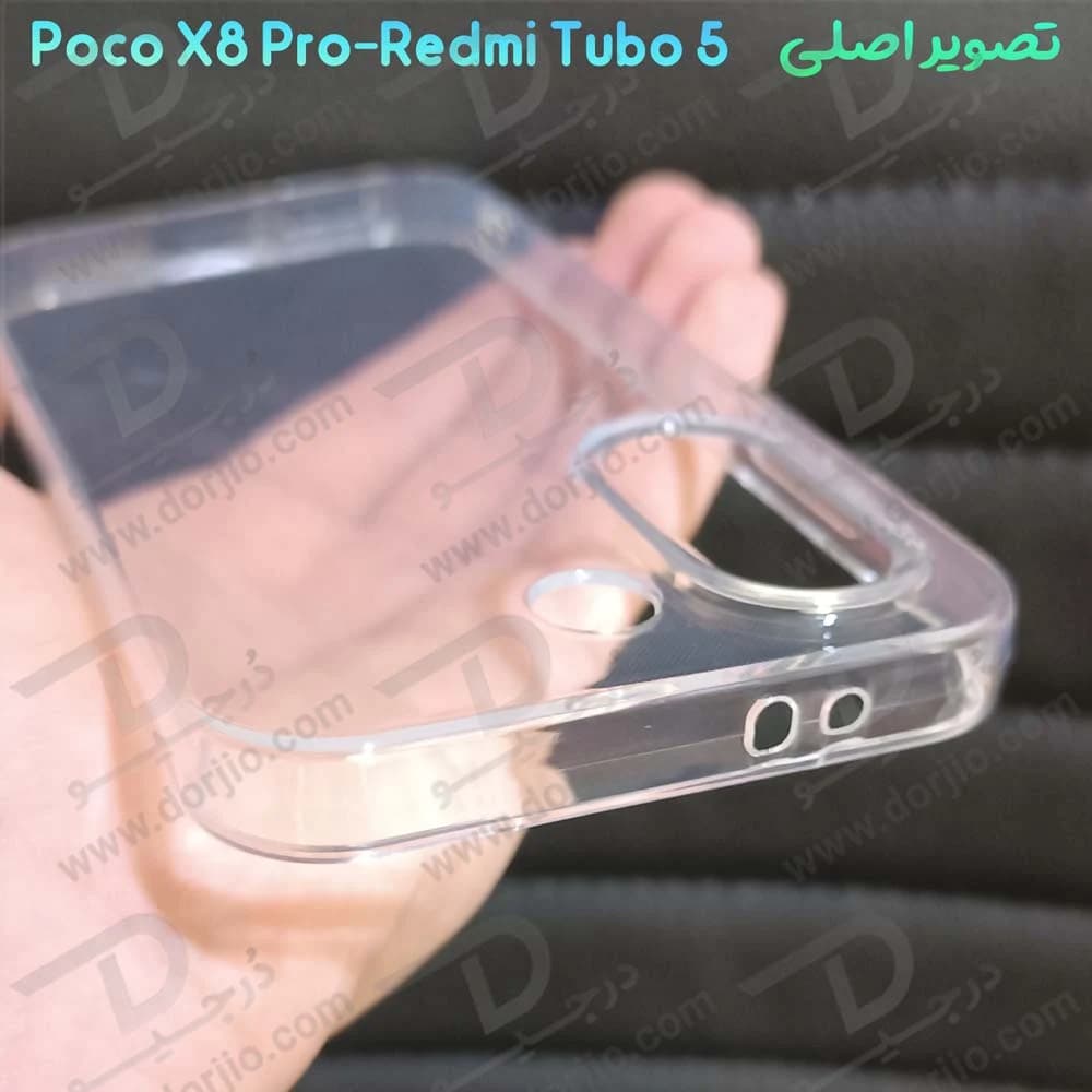 قاب ژله ای شفاف Poco X8 Pro — تصویر ۲