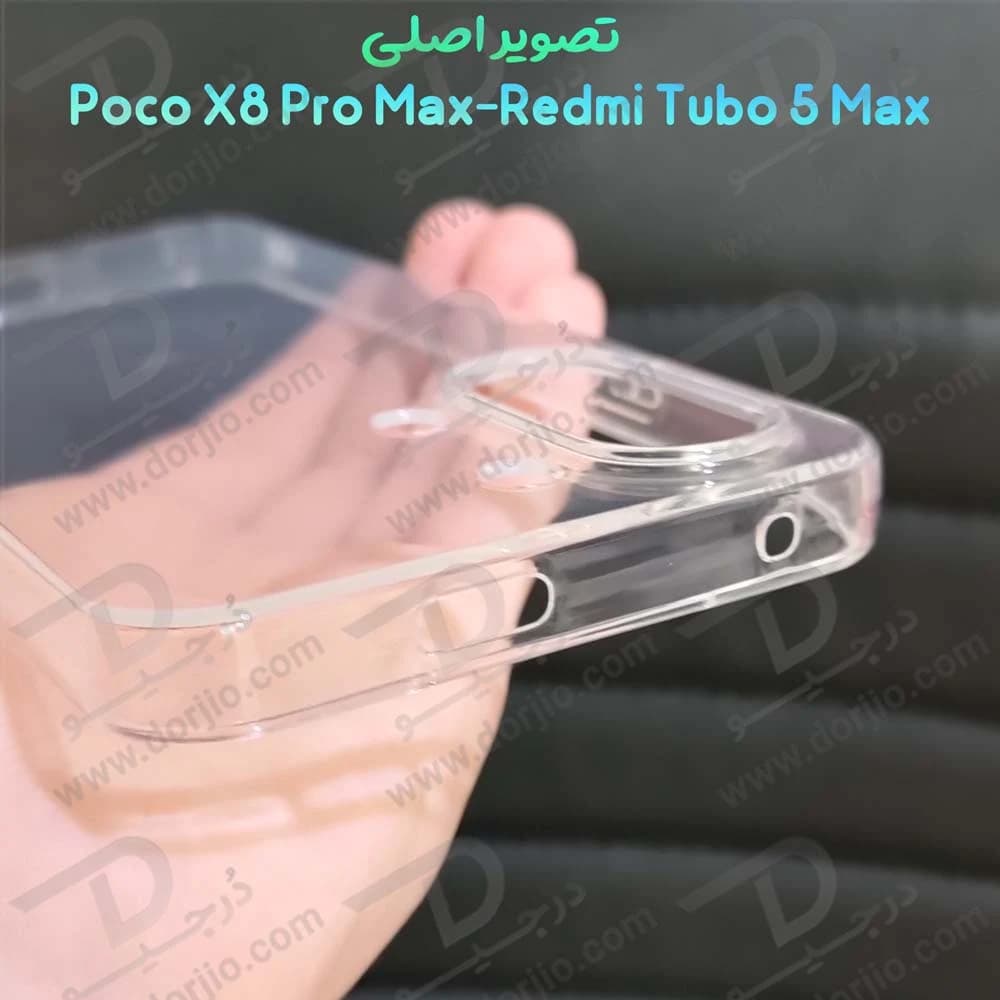 قاب ژله ای شفاف Poco X8 Pro Max — تصویر ۳