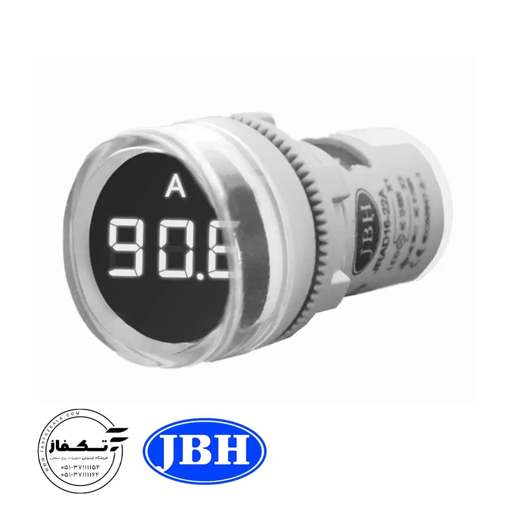 چراغ سیگنال آمپرمتر گرد JBH — تصویر ۲