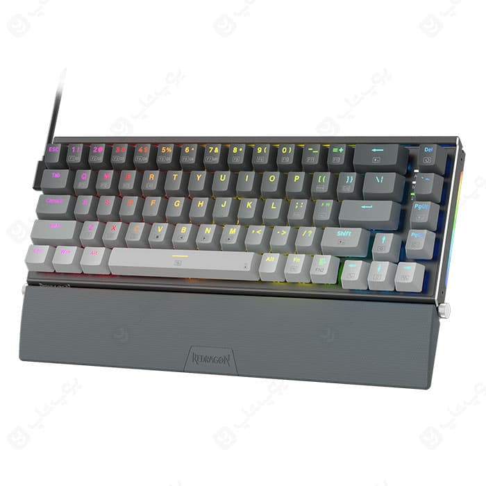 کیبورد سیمی گیمینگ مکانیکال ردراگون مدل SHACO K641