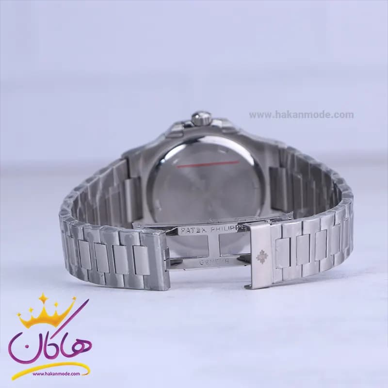 ساعت مچی پتک فیلیپ مردانه فلزی صفحه مشکی M 8058/19 — تصویر ۲