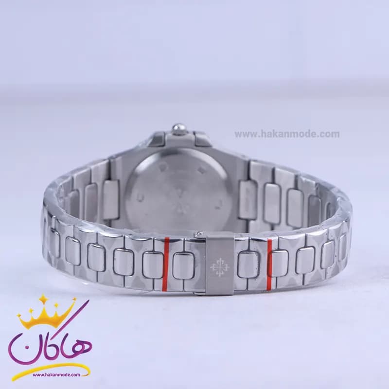 ساعت مچی پتک فیلیپ زنانه فلزی صفحه آبی 8058/15 — تصویر ۳