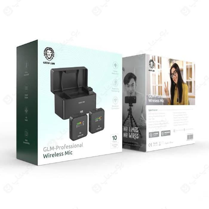 میکروفن بی سیم حرفه ای گرین لاین مدل GLM-PROFESSIONAL GNPGLMWMIC — تصویر ۲