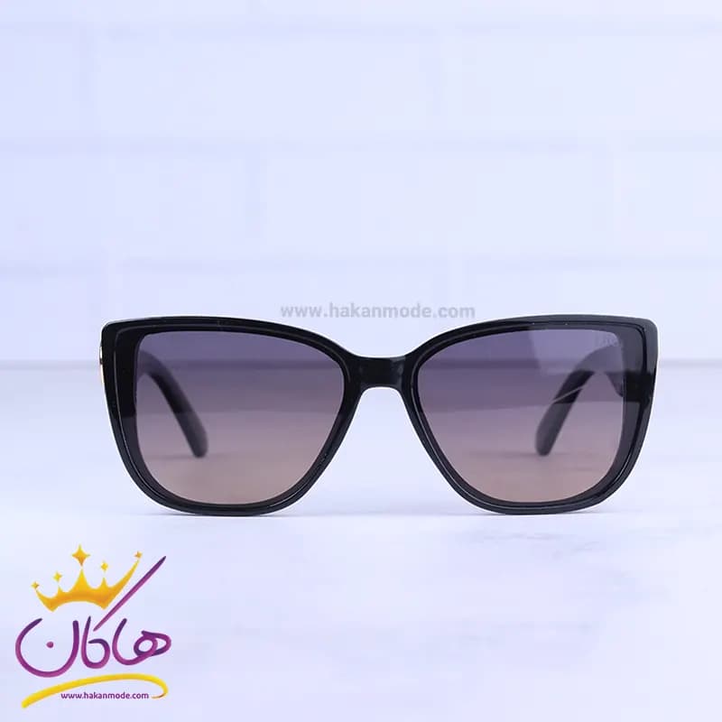 عینک آفتابی دیور زنانه فریم گربه ای مشکی P 9709/1