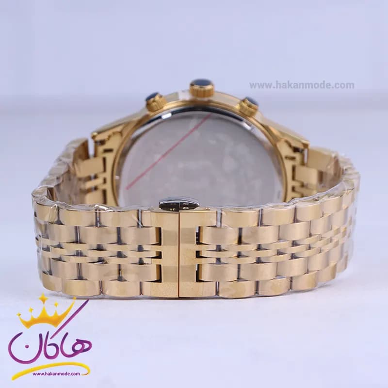 ساعت مچی عقربه ای سیتیزن مردانه فلزی طلایی G 9766/6 — تصویر ۳
