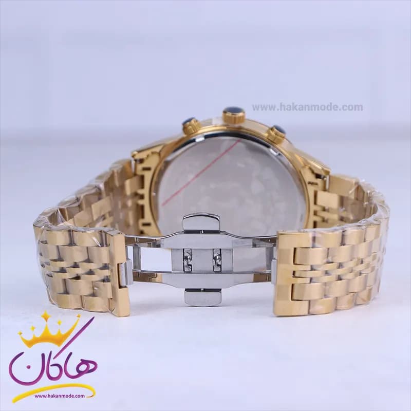 ساعت مچی عقربه ای سیتیزن مردانه فلزی طلایی G 9766/6 — تصویر ۲