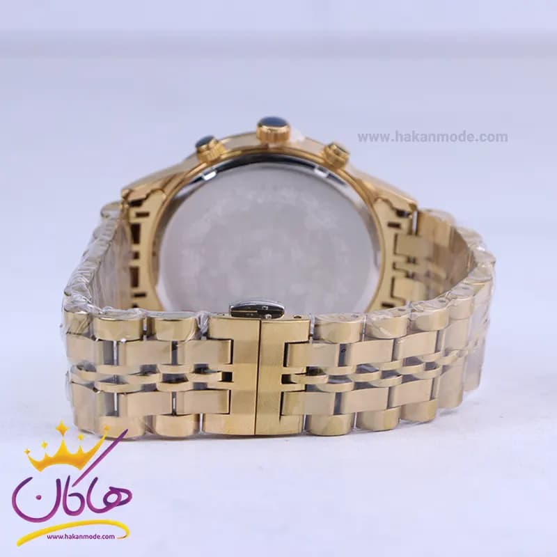 ساعت مچی عقربه ای سیتیزن مردانه فلزی طلایی G 9766/8 — تصویر ۳
