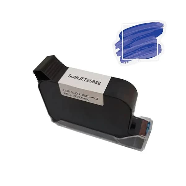 کارتریج پایه حلال رنگ آبی – Blue