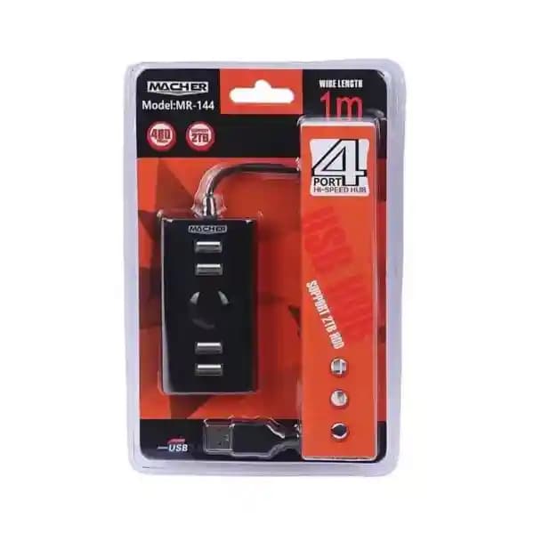 هاب USB مدل MR144 مچر (MACHER)
