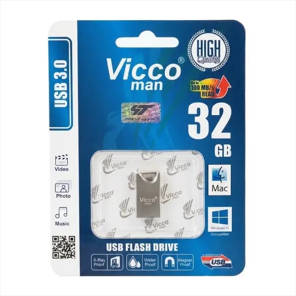 فلش ۳۲ گیگابایت ویکومن (viccoman) USB 3.0