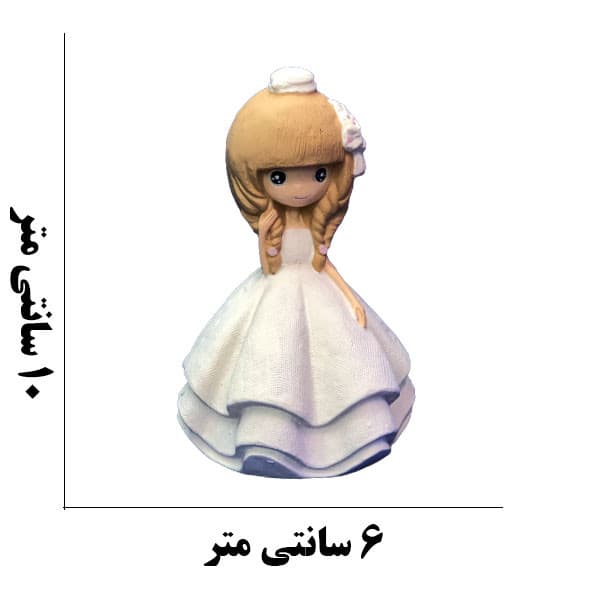 مجسمه مدل پرنسس کد 1مجموعه 3 عددی — تصویر ۳